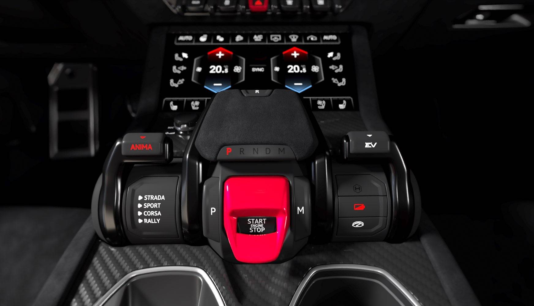 Urus SE Performante Rally mode