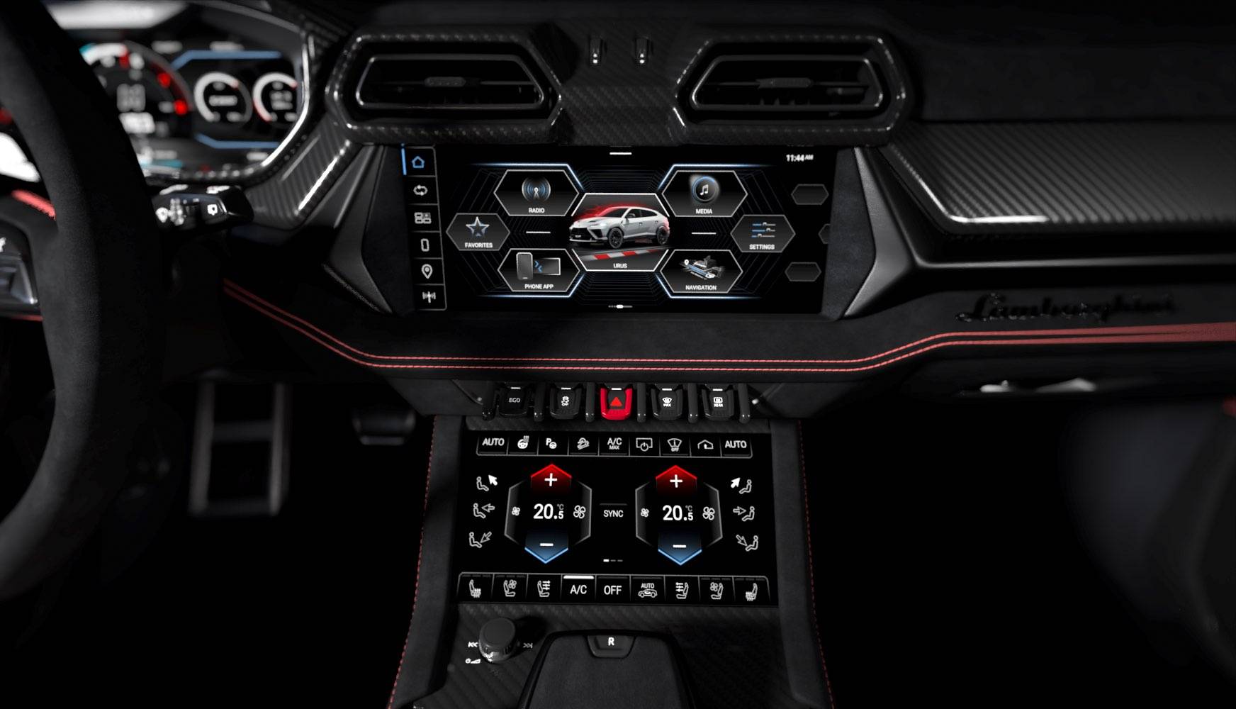 Urus SE Performante HMI