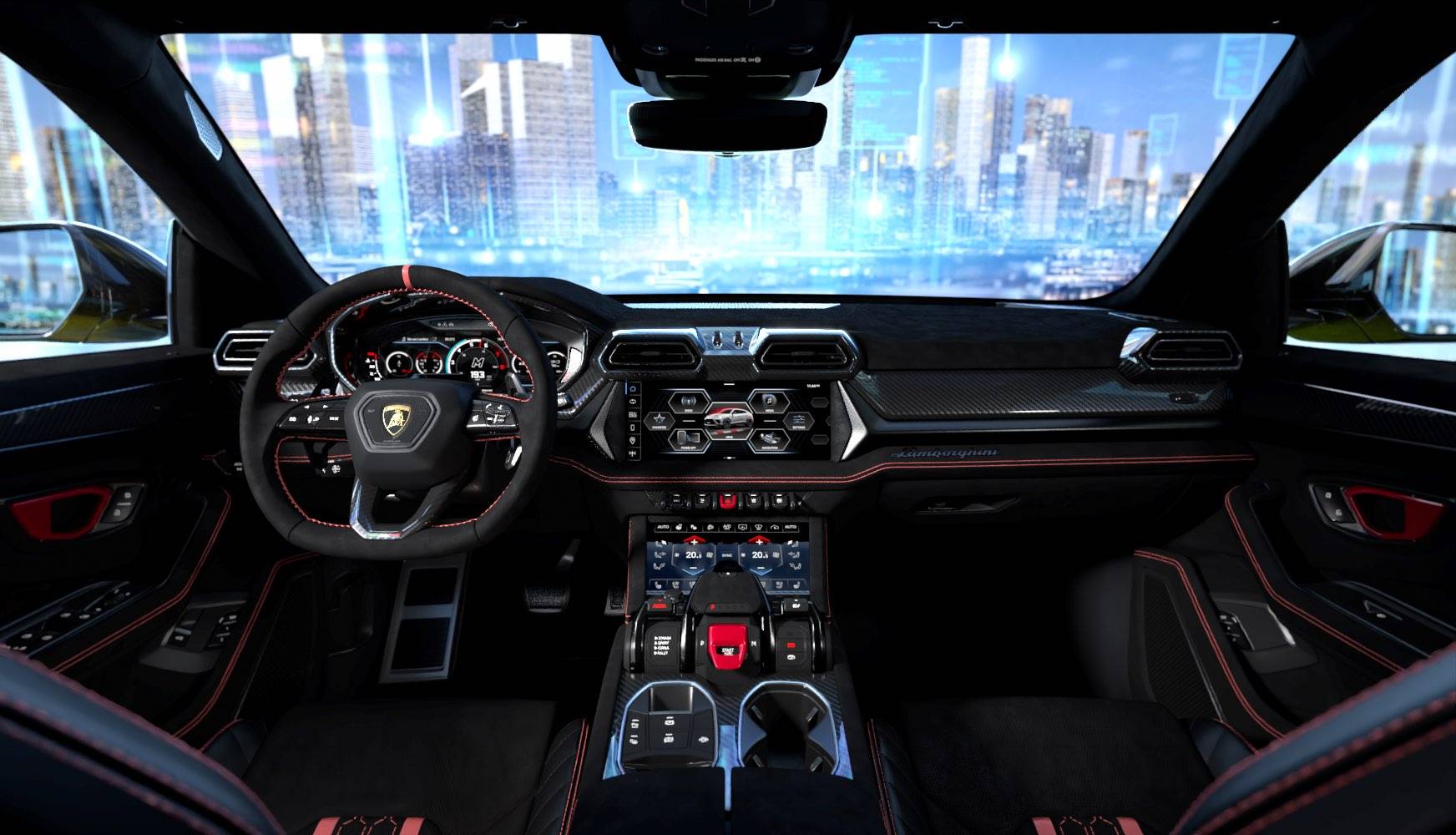 Urus SE Performante connectivity